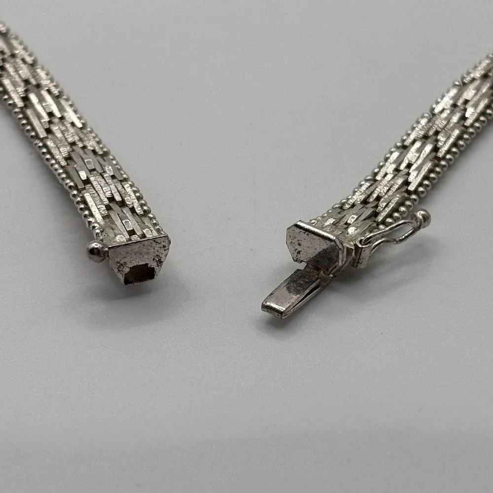 Vintage Riccio Necklace Sterling 925 Silver Italy 32 grams